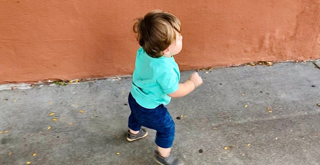 four truths about walking with toddlers